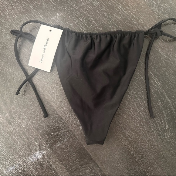 Lovers And Friends The Cassie Swim Bikini‎ Bottom in Black Sz M - Picture 4 of 5